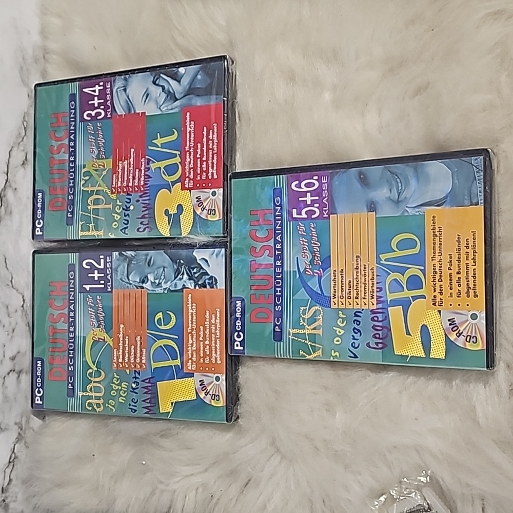 New sealed 3 PC CD-ROMs German homeschooling grades 1 to 6 all subjects - Picture 10 of 10